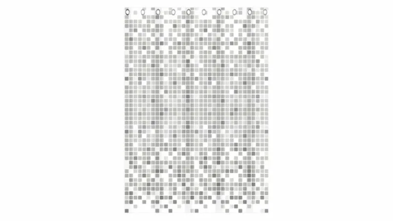 Duschvorhang Mosaik 180 x 200 cm<