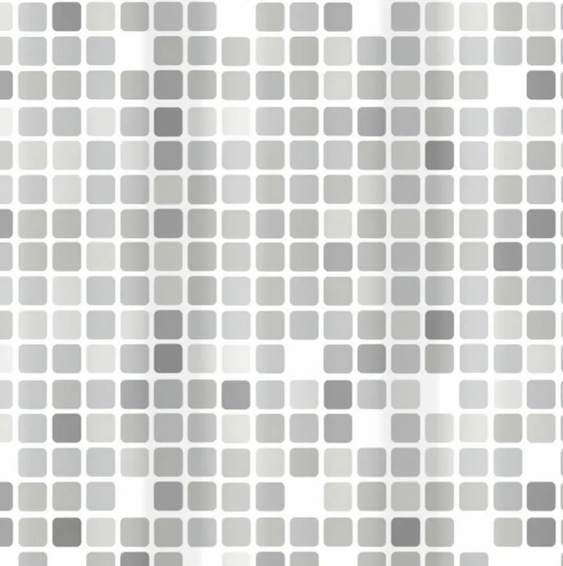 Duschvorhang Mosaik 180 x 200 cm<