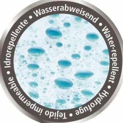 Duschvorhänge|WENKO Duschvorhang Terrazzo 180 x 200 cm Grau