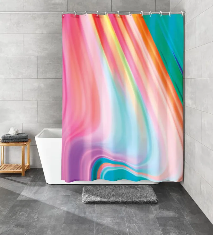 Kleine Wolke Duschvorhänge-Duschvorhang Vibes 180 x 200 cm Bunt