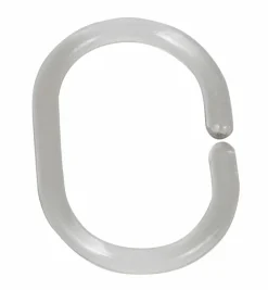 Duschvorhänge|WENKO Duschvorhangringe 12-er Set Transparent