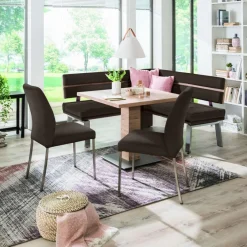 Sitzbänke|Komfort & Wohnen Eckbank Game 4193 Schoko