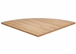 FMD Schreibtische|Büromöbel-Serien-Eckplatte Calvia, 80 x 80 cm Alteiche