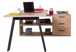 Composad Schreibtische-Eckschreibtisch Davinci Eiche