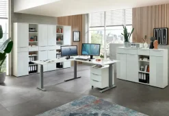 Eckschreibtisch elektrisch Santorin<Innostyle Hot