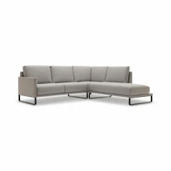 Rolf Benz Sofas & Couches-Ecksofa 009 Cara Grau