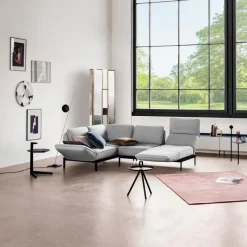 Rolf Benz Sofas & Couches-Ecksofa 386 Mera Grau
