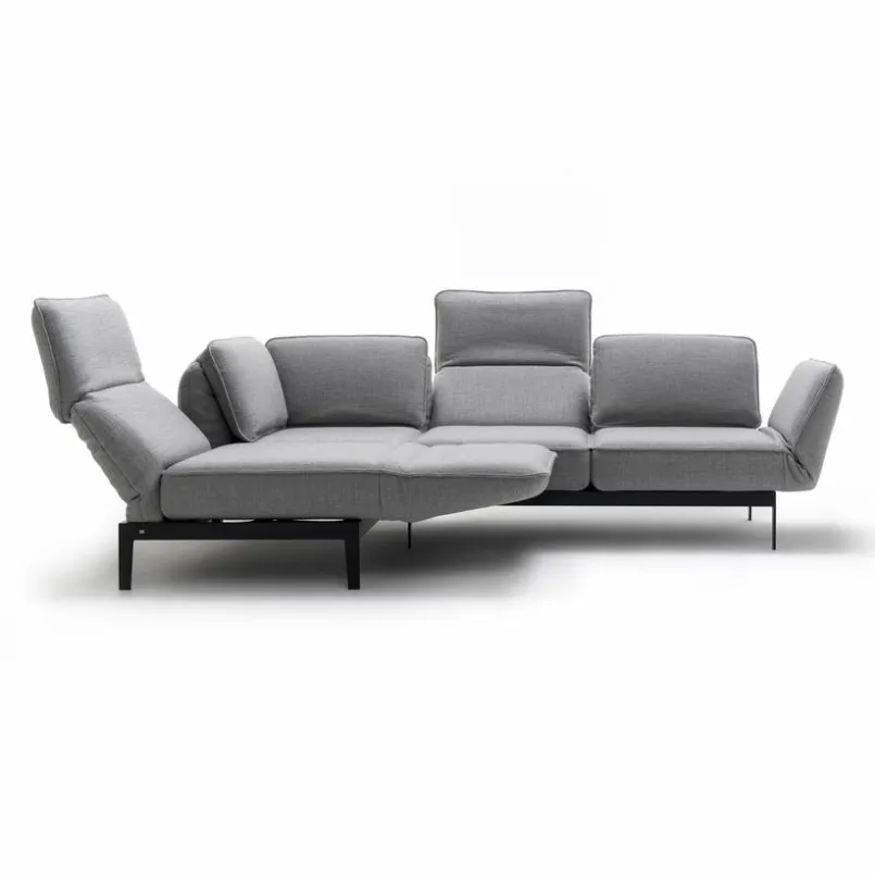 Rolf Benz Sofas & Couches-Ecksofa 386 Mera Grau