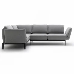 Rolf Benz Sofas & Couches-Ecksofa 386 Mera Grau