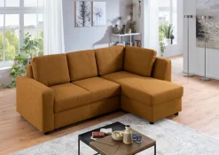 Schlafsofas|Schlafsofas-Ecksofa Multiflex Plus Mustard
