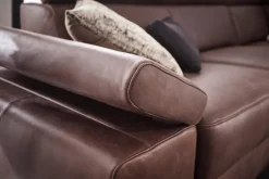 MAISON Sofas & Couches-Ecksofa Tampa Dark Brown