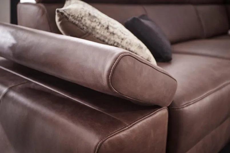 MAISON Sofas & Couches-Ecksofa Tampa Dark Brown