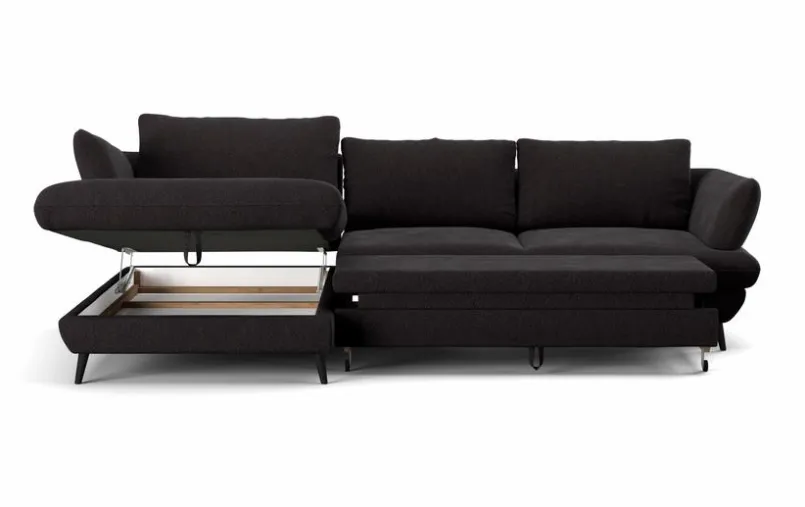 COTTA Schlafsofas|Schlafsofas-Ecksofa Balou Black