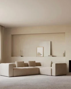 Sofas & Couches|Kave Home Ecksofa Blok Beige