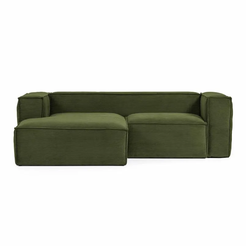 Sofas & Couches|Kave Home Ecksofa Blok Grün