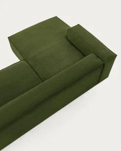 Sofas & Couches|Kave Home Ecksofa Blok Grün