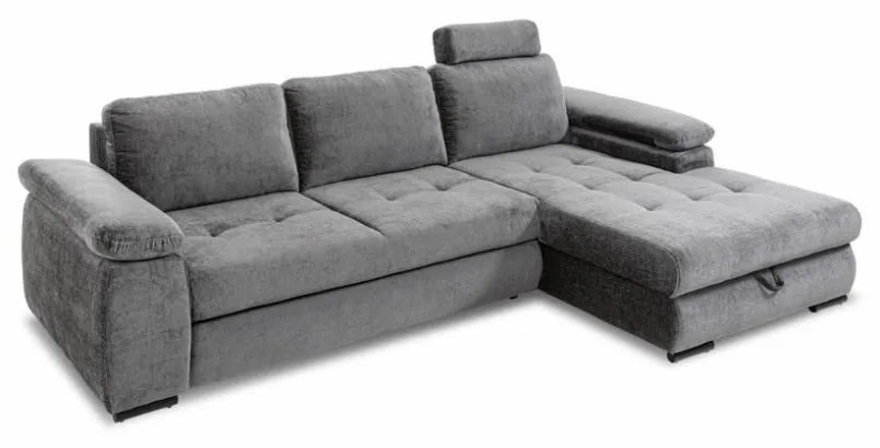 Schlafsofas|Schlafsofas|filippo Ecksofa Bronko Dunkelgrau