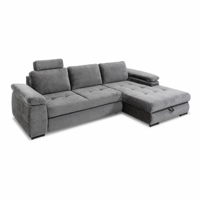 Schlafsofas|Schlafsofas|filippo Ecksofa Bronko Dunkelgrau