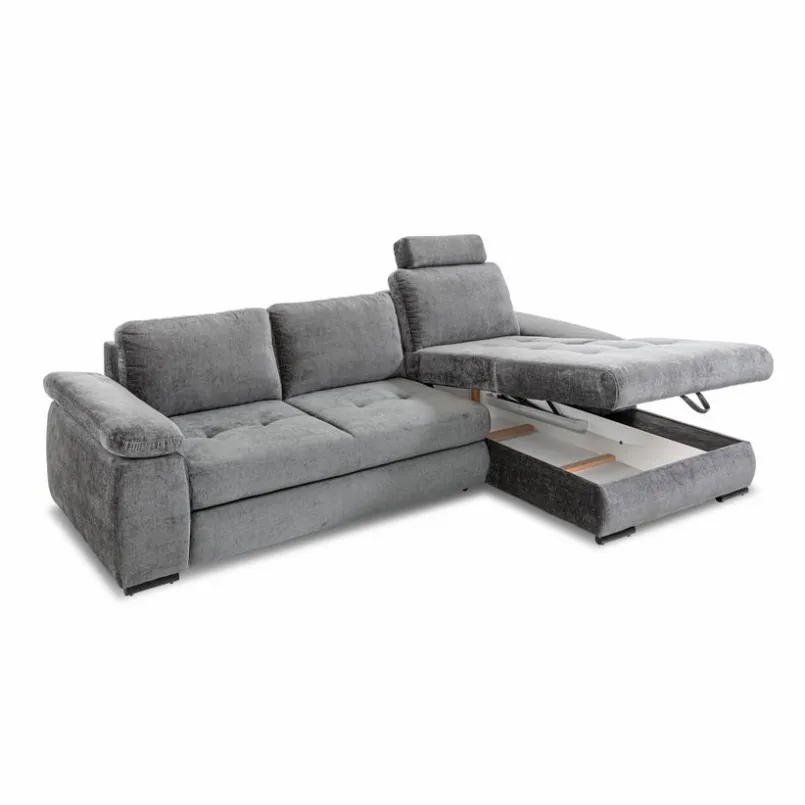 Schlafsofas|Schlafsofas|filippo Ecksofa Bronko Dunkelgrau