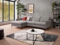 Schlafsofas|Schlafsofas| Ecksofa Bronx Comfort Oyster White