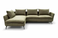 Schlafsofas|Schlafsofas-Ecksofa Calabria Grün