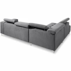 SOMETA Sofas & Couches-Ecksofa Cancun Mittelgrau