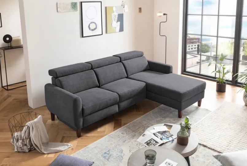 Sofas & Couches|Exxpo by Gala Ecksofa Casino Dark Grey