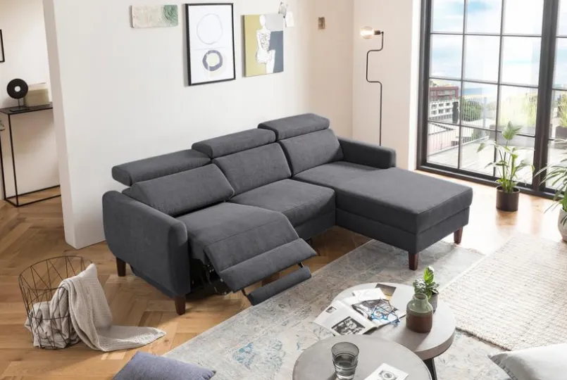 Sofas & Couches|Exxpo by Gala Ecksofa Casino Dark Grey