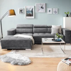 SOMETA Sofas & Couches-Ecksofa Cocoon Mittelgrau