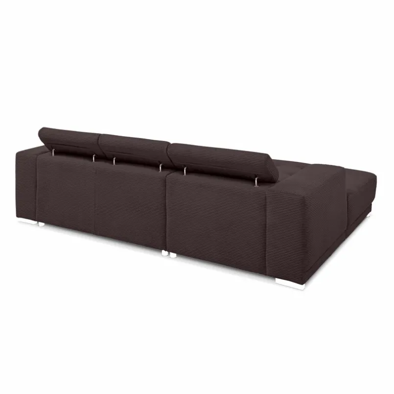 SOMETA Sofas & Couches-Ecksofa Cocoon Cord Braun