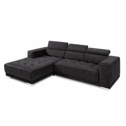 SOMETA Sofas & Couches-Ecksofa Cocoon Samt Graphit
