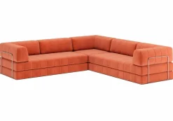 INNOVATION LIVING Schlafsofas|Schlafsofas-Ecksofa Corner CozyPad Rust Orange