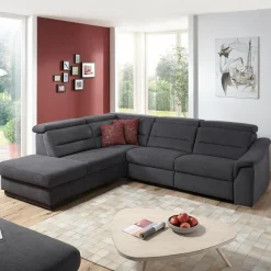 ComfortPlan Sofas & Couches-Ecksofa Cosmo S Grau