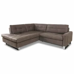 Schlafsofas|Schlafsofas-Ecksofa Dallas Quartz Grey