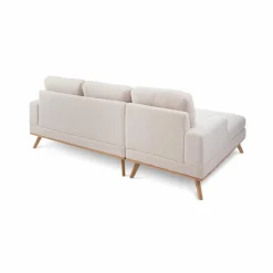 Sofas & Couches-Ecksofa Dan Creme