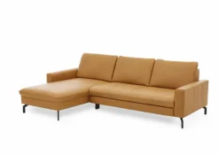 ComfortPlan Sofas & Couches-Ecksofa Detroit L Kurkuma