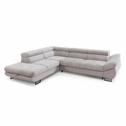 Schlafsofas|Sofas & Couches| Ecksofa Fabio Hellgrau