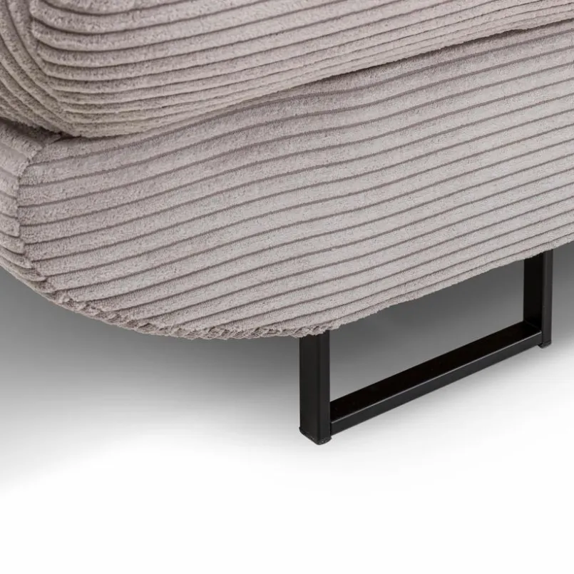 Schlafsofas|Sofas & Couches| Ecksofa Fabio Hellgrau