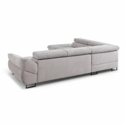 Schlafsofas|Sofas & Couches| Ecksofa Fabio Hellgrau