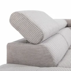 Schlafsofas|Sofas & Couches| Ecksofa Fabio Hellgrau