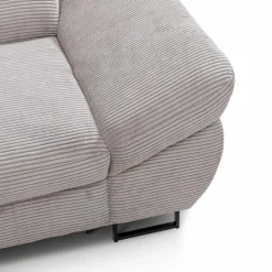 Schlafsofas|Sofas & Couches| Ecksofa Fabio Hellgrau