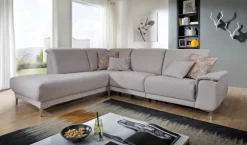 DIETSCH Sofas & Couches-Ecksofa Fortuna Platin