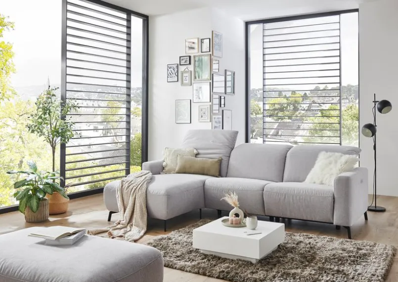 Sofas & Couches|Musterring Ecksofa Friedberg Light Grey