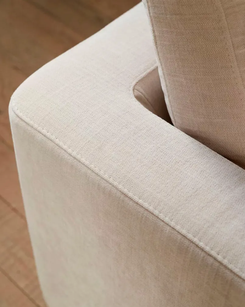 Kave Home Sofas & Couches-Ecksofa Gala Beige