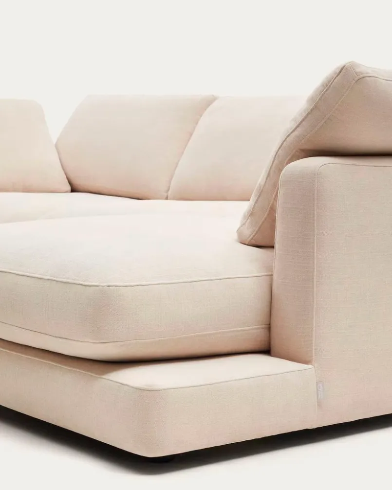Kave Home Sofas & Couches-Ecksofa Gala Beige