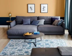 SCHÖNER WOHNEN-Kollektion Sofas & Couches-Ecksofa Garbo Dunkelgrau