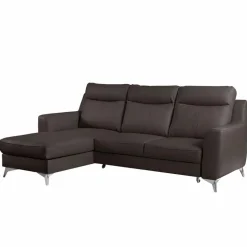 Schlafsofas|Schlafsofas| Ecksofa Gio Dunkelbraun