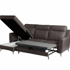 Schlafsofas|Schlafsofas| Ecksofa Gio Dunkelbraun