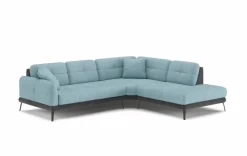 Sofas & Couches|SOMETA Ecksofa Giovanni Blue Grey / Charcoal