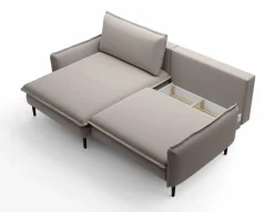 Schlafsofas|Schlafsofas| Ecksofa Glossy II Dove